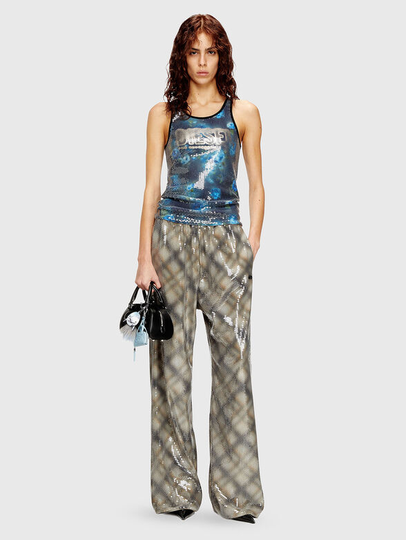 T-UNKY sequin top  - 2