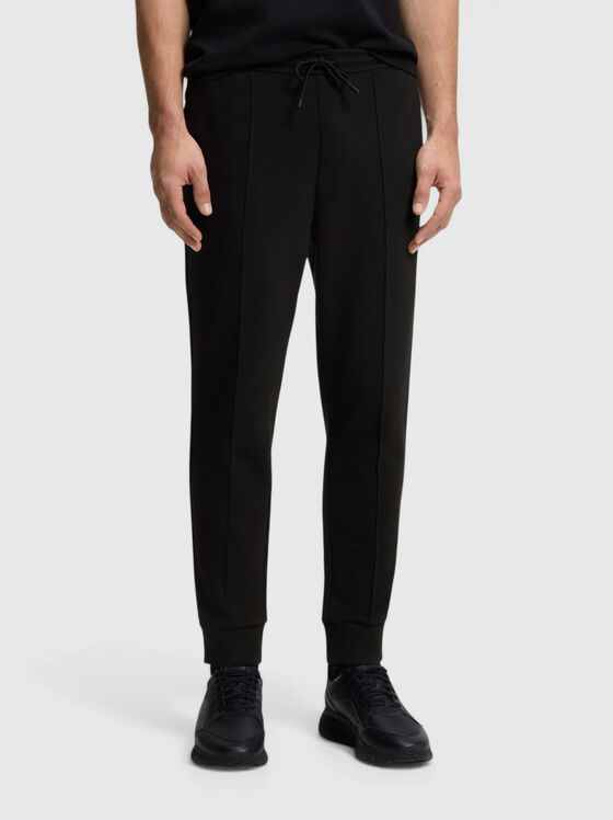 Cotton-blend sweatpants - 1