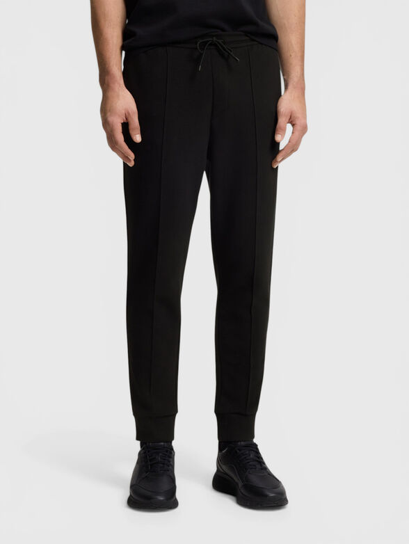 Cotton-blend sweatpants - 1