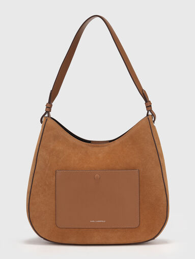 Leather bag with logo - 3