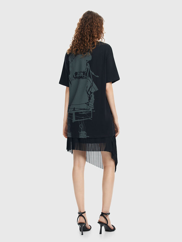 T-shirt dress with print - 3