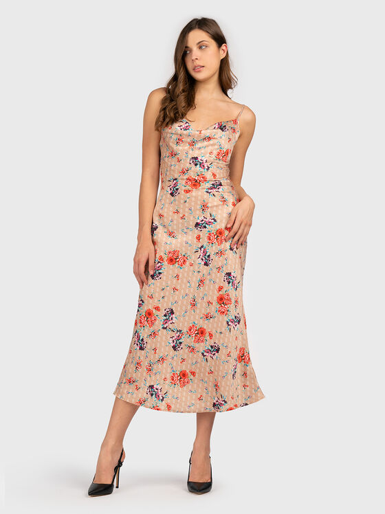 AKILINA animal print dress - 1