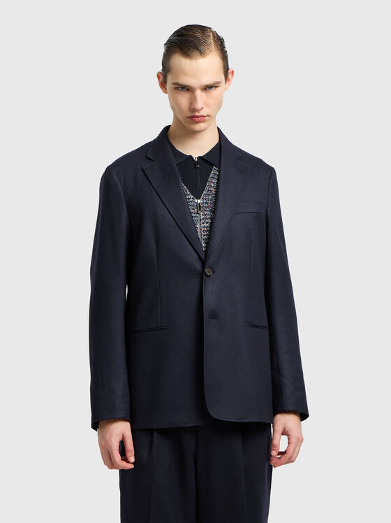 Wool blazer - 1