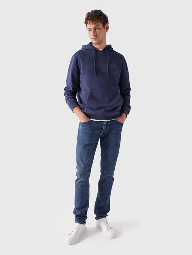 Slim jeans with logo patch - 5