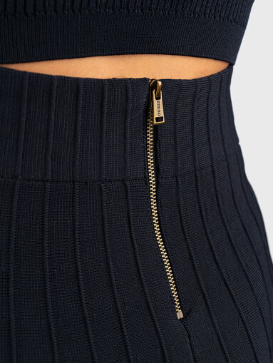 EMMIE mini skirt with accent buttons - 3