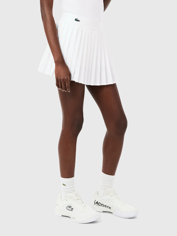 Pleated mini skirt - 3