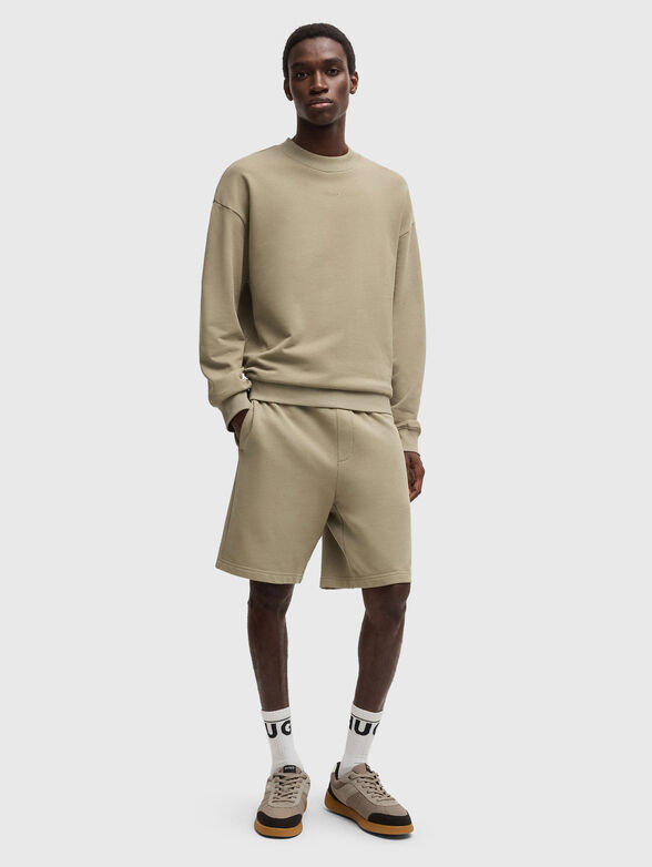 Cotton shorts with logo - 4