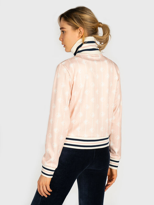 HAMO Sweatshirt with contrasting monogram print - 3