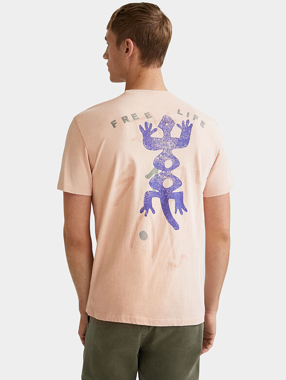 BENJAMIN  T-shirt with accent print on the back - 2