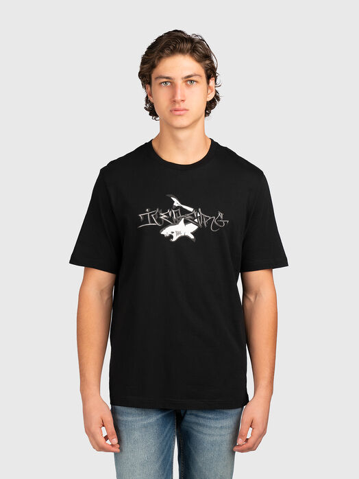 Round neck cotton T-shirt