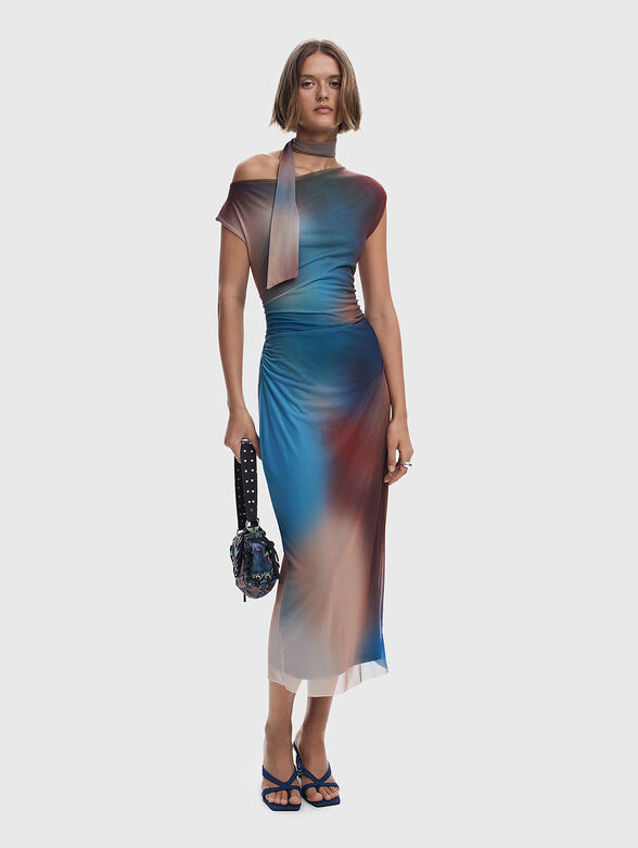 Dress with iridescent effect - 1