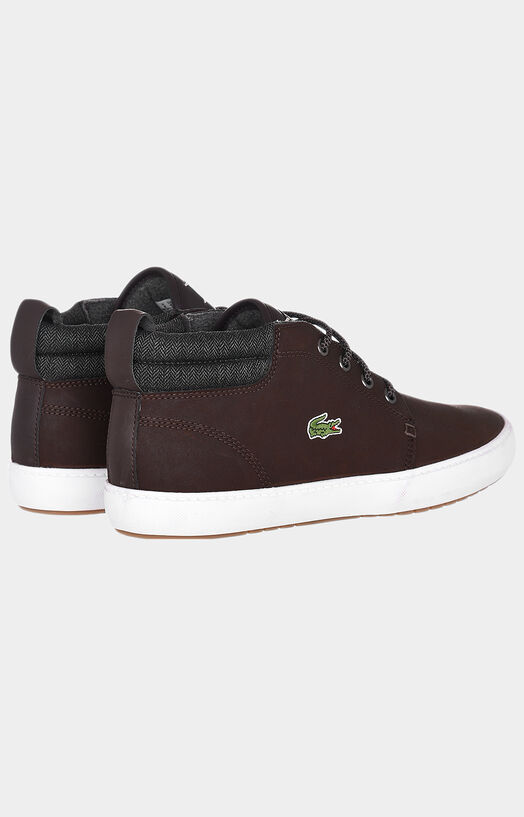AMPTHILL TERRA 318 Black high sports shoes brand LACOSTE