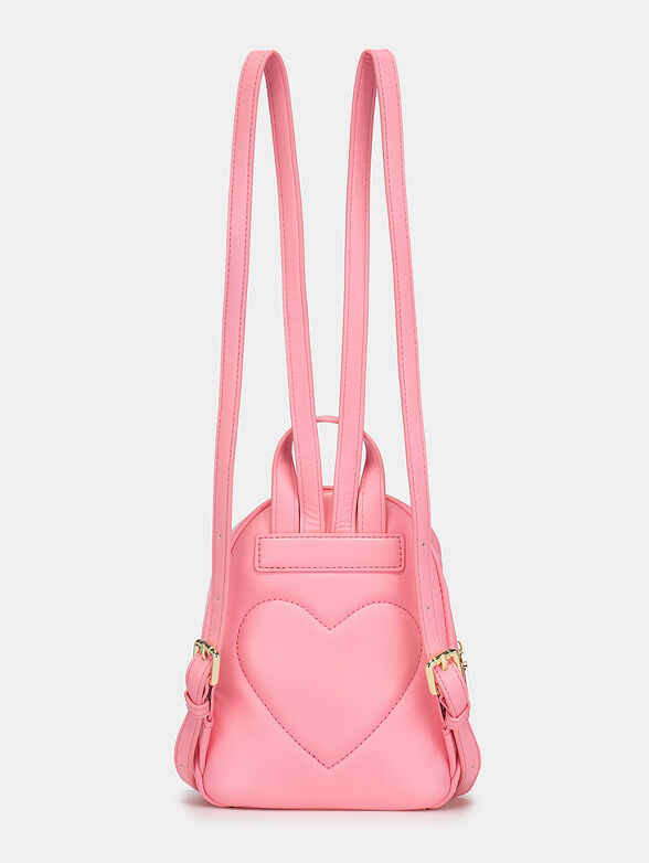 NOVA small pink backpack with quilted effect - 2