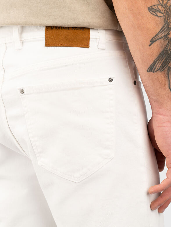 FINN straight jeans with logo - 3