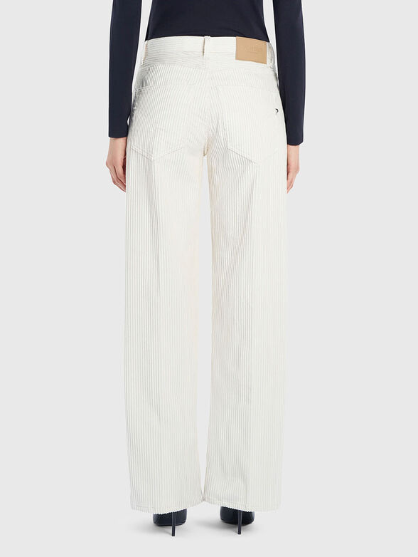 JACKLYN wide leg trousers in corduroy - 2