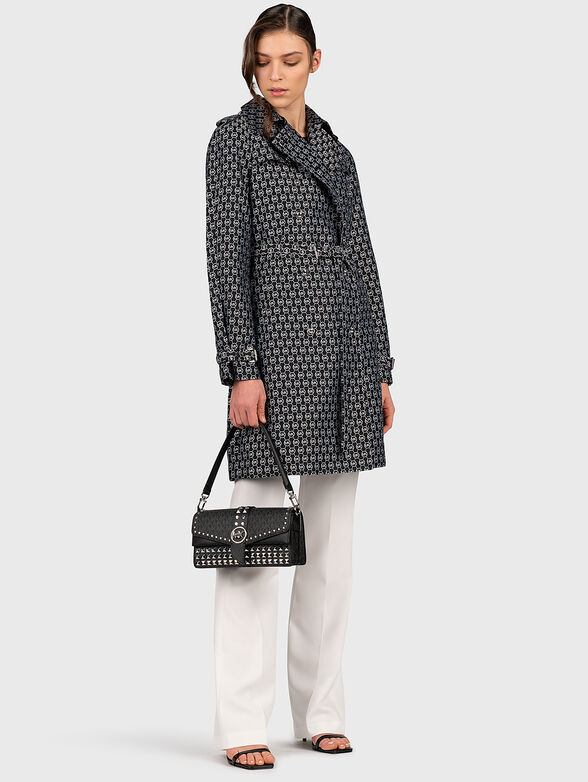 Trench with logo print - 2