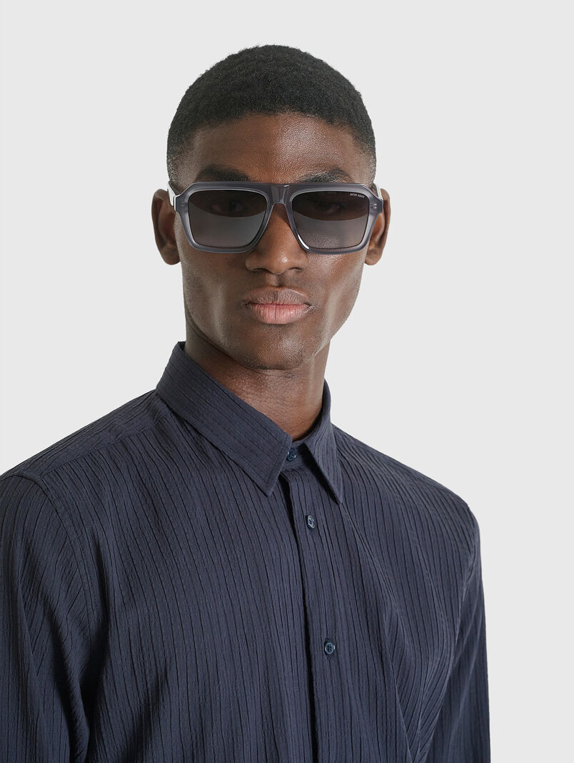 Long-sleeved shirt with classic collar  - 3