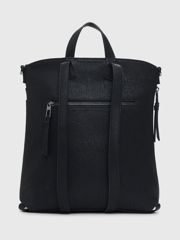 Black backpack with studs - 3
