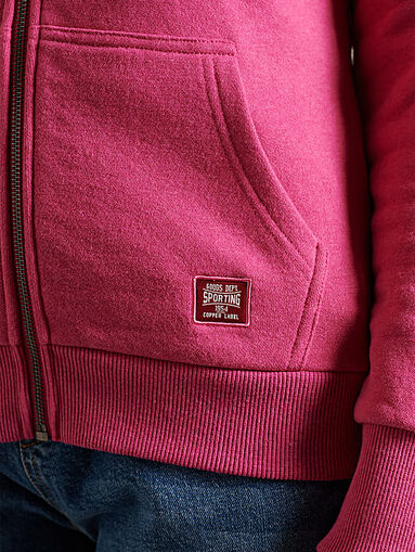 Sweatshirt in fuxia color - 5
