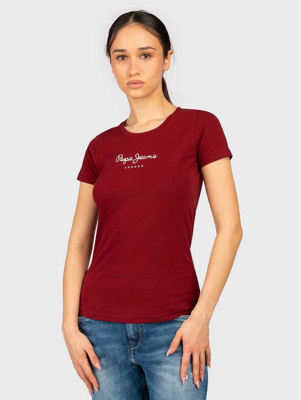 NEW VIRGINIA black T-shirt with logo detail - 1