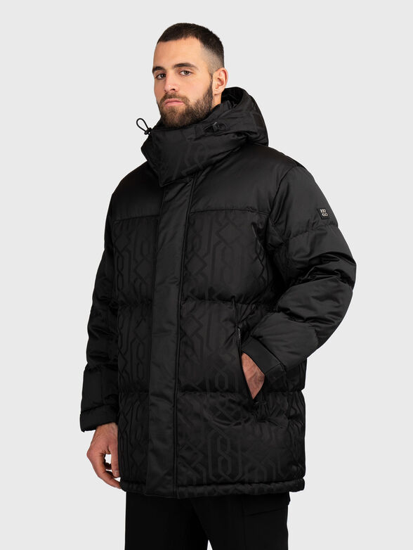 Padded jacket with hood - 1