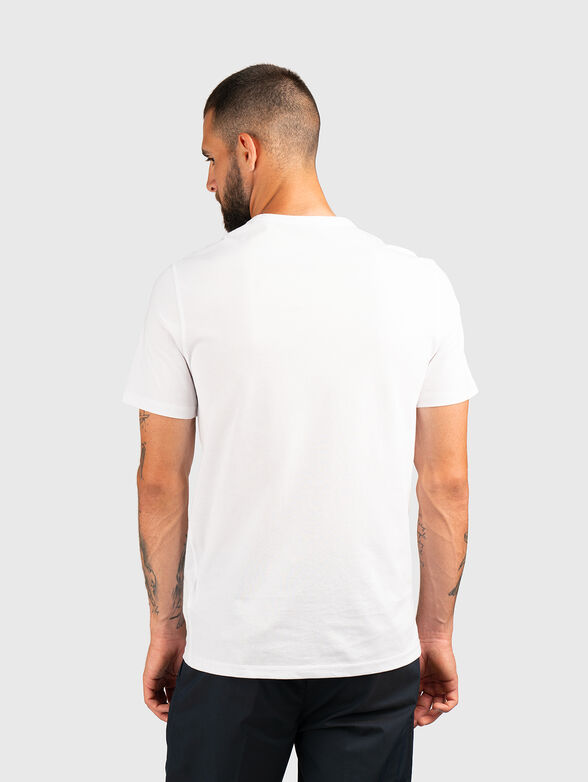 Slim T-shirt with logo embroidery - 3