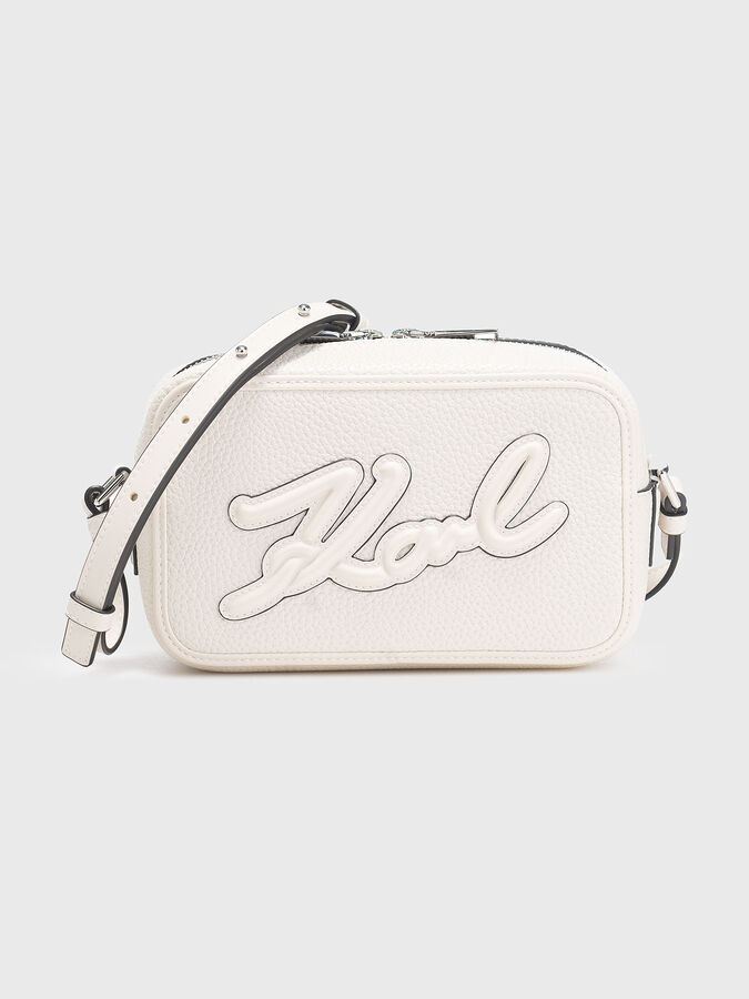 Crossbody bag with logo detail