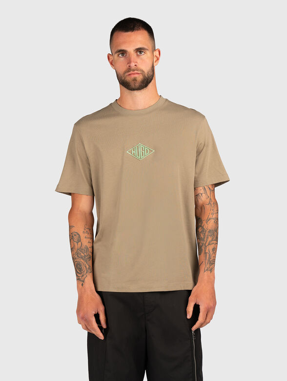 DARUNU T-shirt with accented back - 1