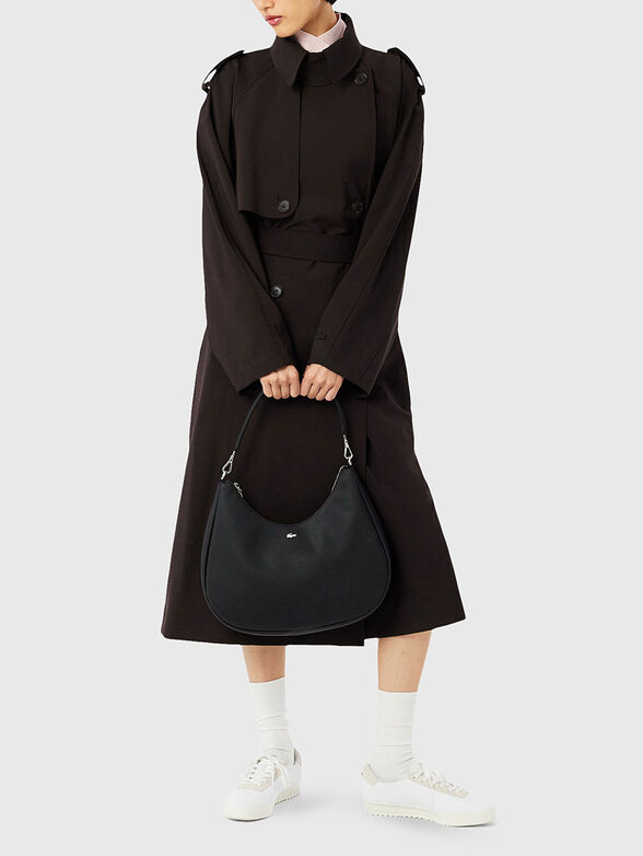 Hobo bag with logo detail - 2