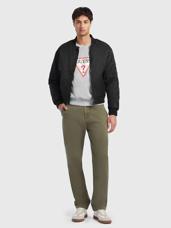 Black bomber jacket - 2