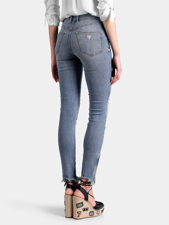 Jeans with abrasions - 2