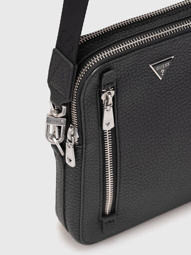 TORINO crossbody bag with triangular logo - 5