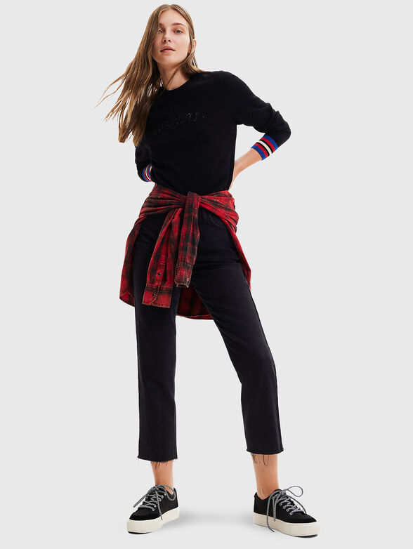 MARA sweater with sequins and accent stripes - 2