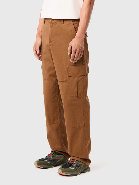 Cotton cargo pants - 1