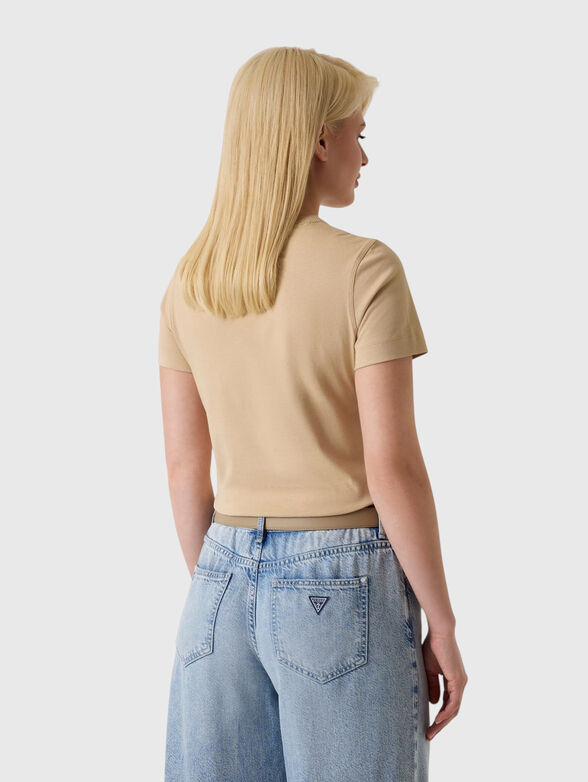 Beige T-shirt - 3