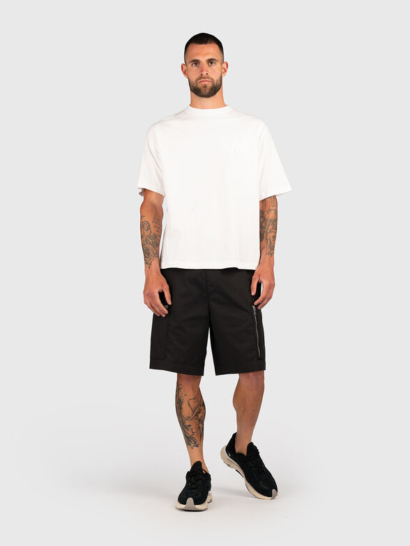 Cotton T-shirt with accent logo - 2