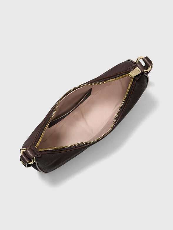 Leather hobo bag with adjustable strap - 4