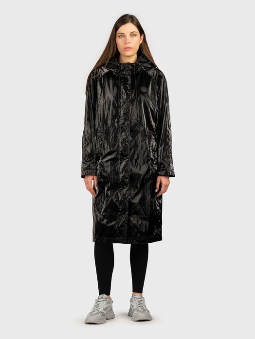 FANTON jacket with accent logo print