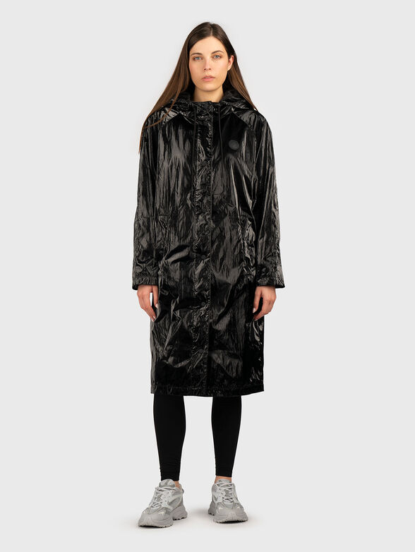 FANTON jacket with accent logo print - 1
