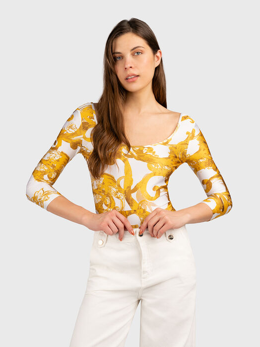 Bodysuit with cut-out back