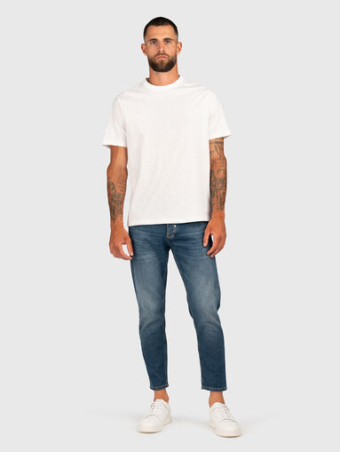 ARGON blue jeans with bleached effect - 5