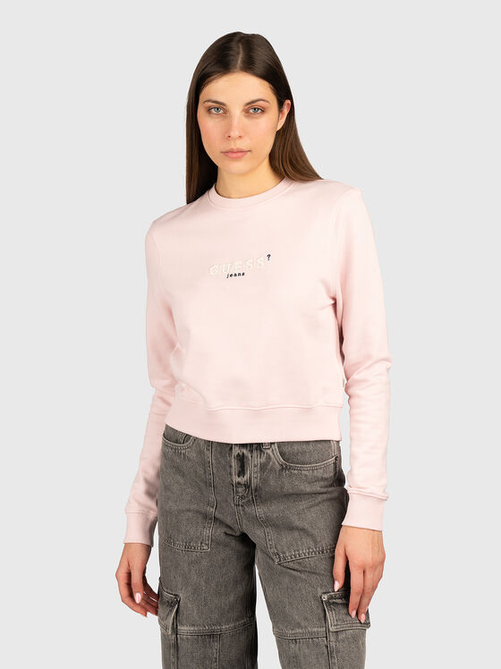 Суитшърт с лого бродерия - 1