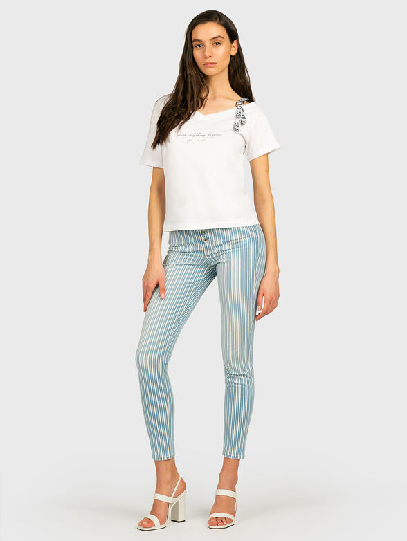ANITA T-shirt with branded strap - 4