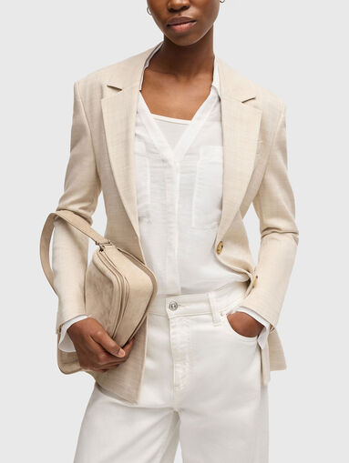 BOSALA long sleeve shirt in linen blend - 4