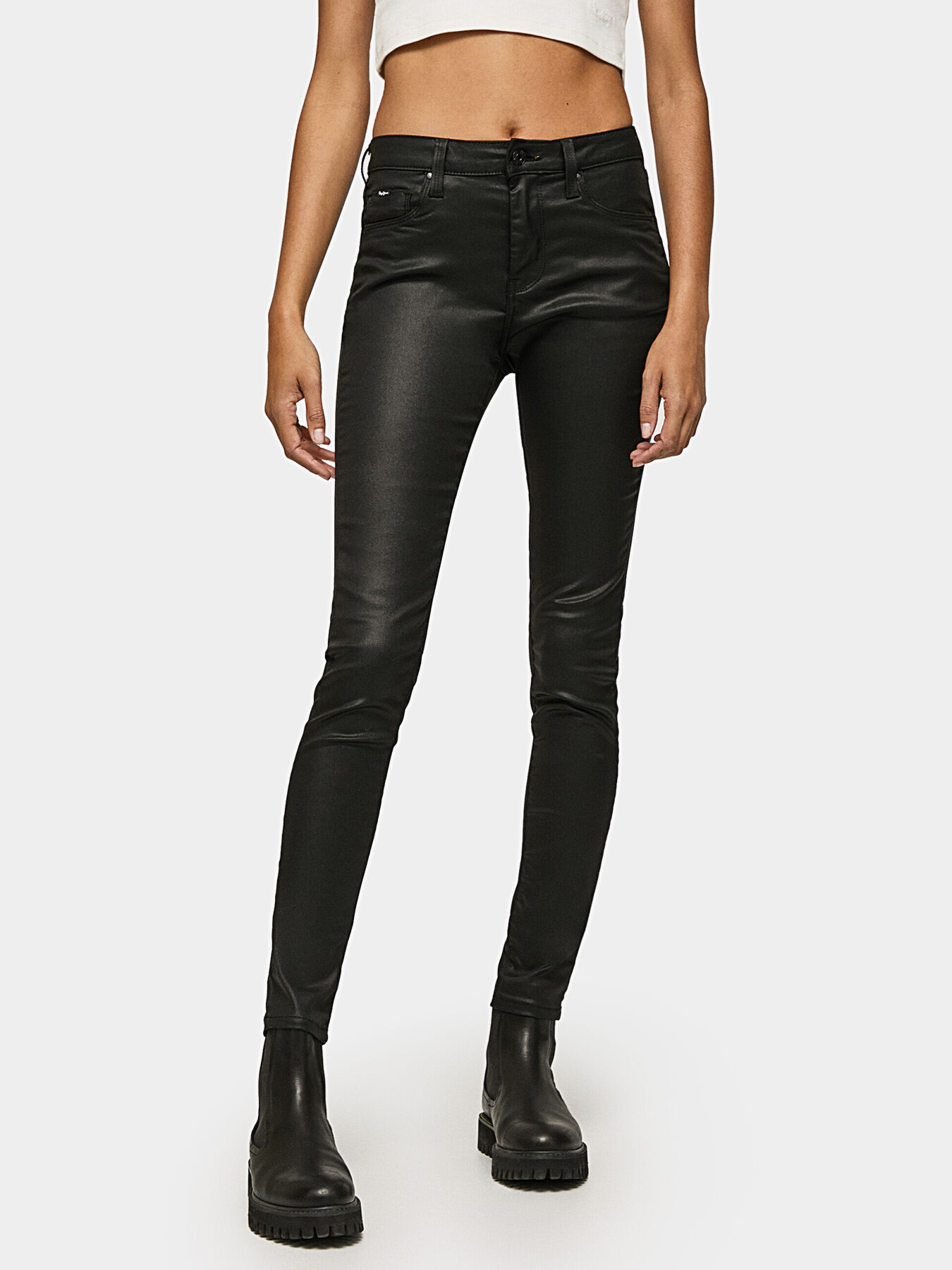 Pepe jeans skinny regent high cheap waist