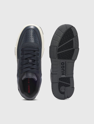 Dark blue sneakers - 5