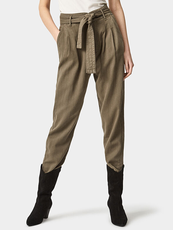 Pants with belt - 1