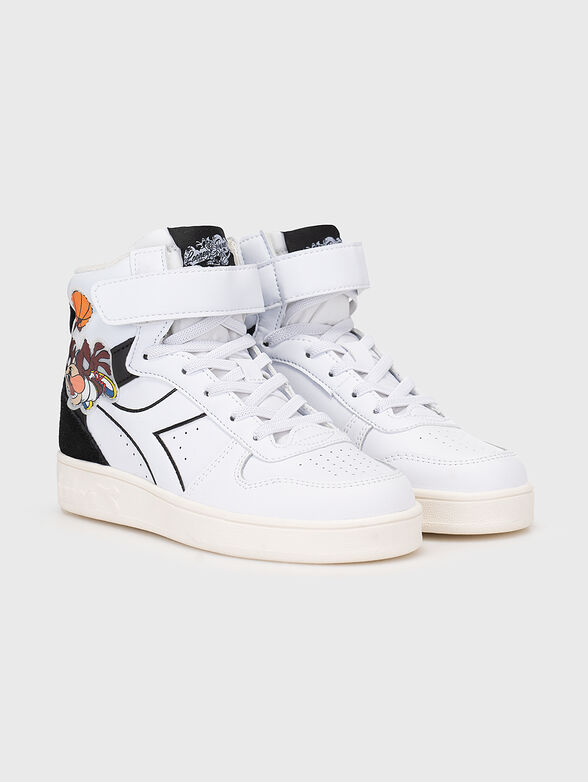 MAGIC BASKET sports shoes with cartoon character - 2