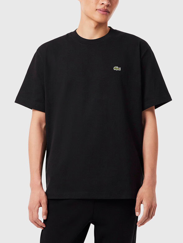 Cotton-blend T-shirt - 1