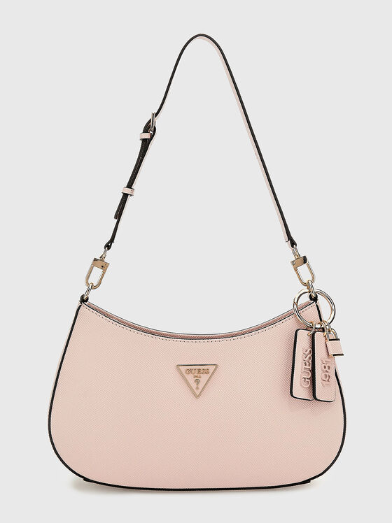 Розова чанта NOELLE с лого детайл - 1